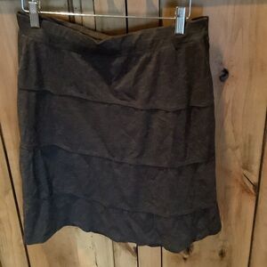 Horny Toad Dark Brown Mini Skirt